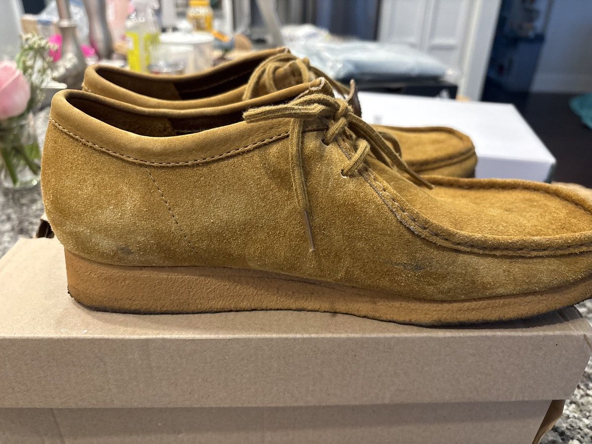 Clarks Clarks Originals Wallabee – Oak Harry Suede – Size 12 Size US 12 / EU 45 - 5 Thumbnail