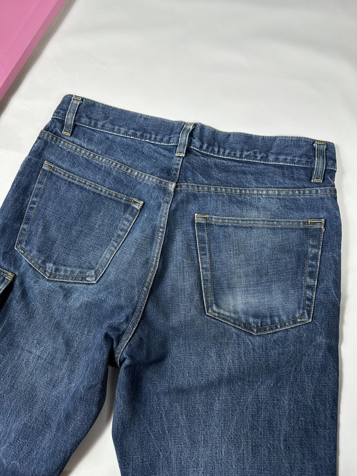 Helmut Lang × Vintage Archive Helmut Lang Denim Cargo One Pocket Size US 32 / EU 48 - 20 Thumbnail