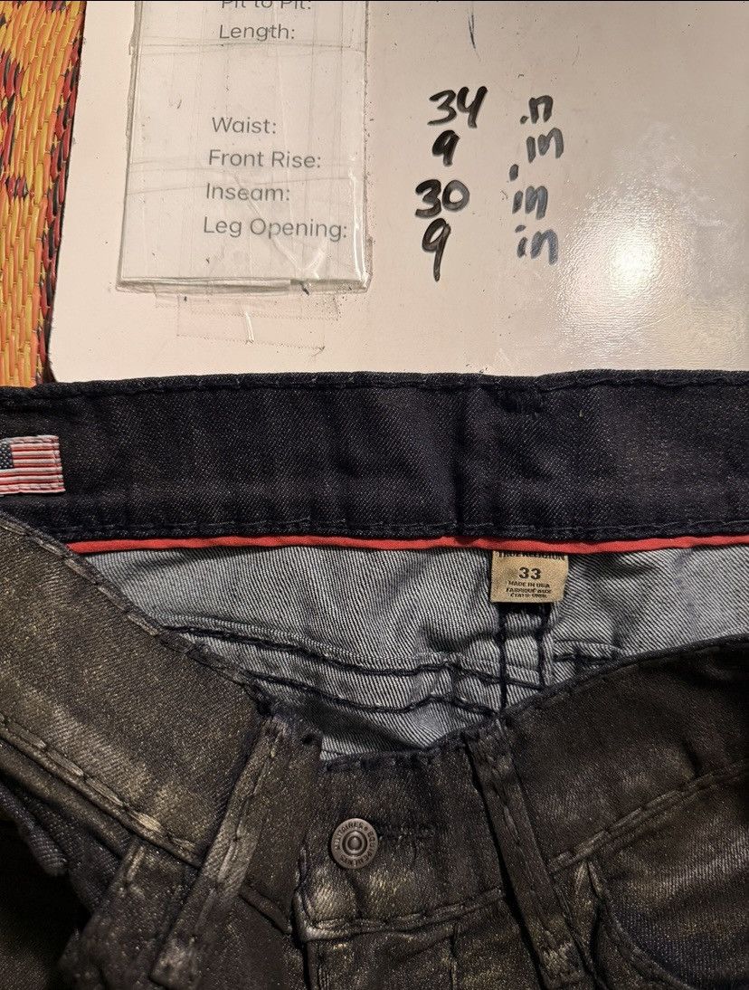 True Religion True Religion Wax Denim Jeans Very Rare Avant Garde Size US 34 / EU 50 - 5 Thumbnail