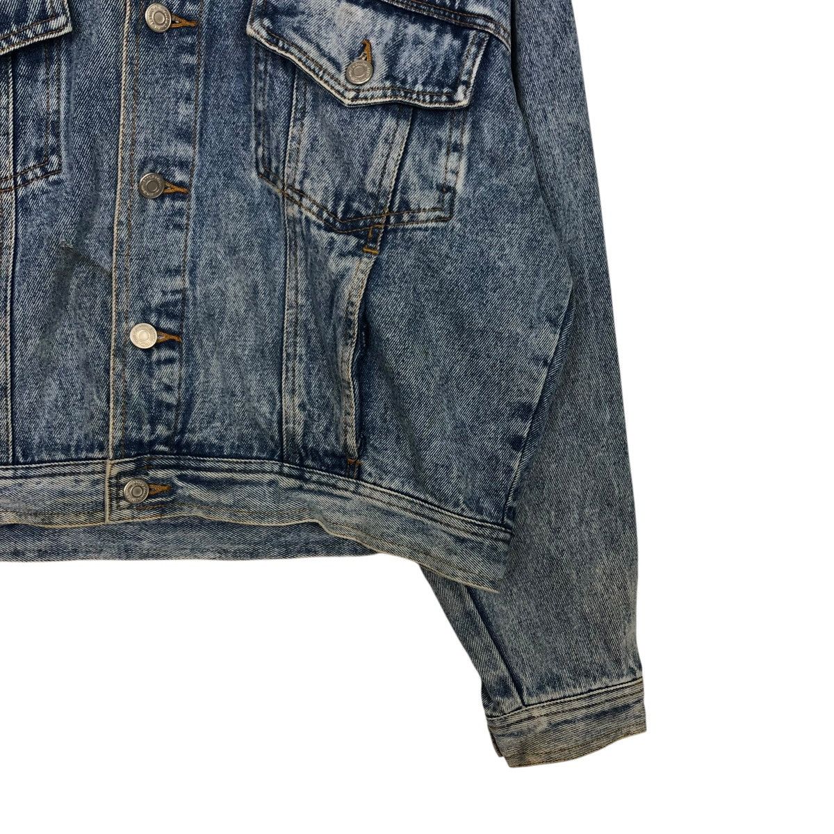 Japanese Brand 🔥VINTAGE BIKER DENIM JACKET EASY RIDE ACID ISSEY MIYAKE Size US L / EU 52-54 / 3 - 7 Thumbnail
