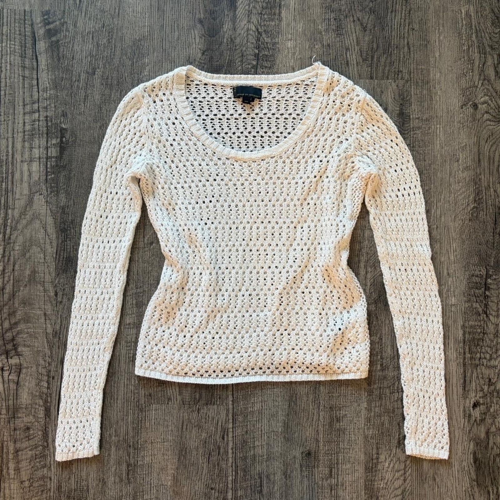 Other White crochet long sleeve top Size M / US 6-8 / IT 42-44 - 2 Thumbnail