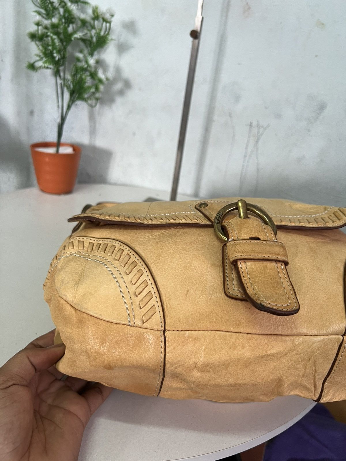 Coach × Leather × Vintage Vintage Coach Leather Tote Bag Size ONE SIZE - 5 Thumbnail