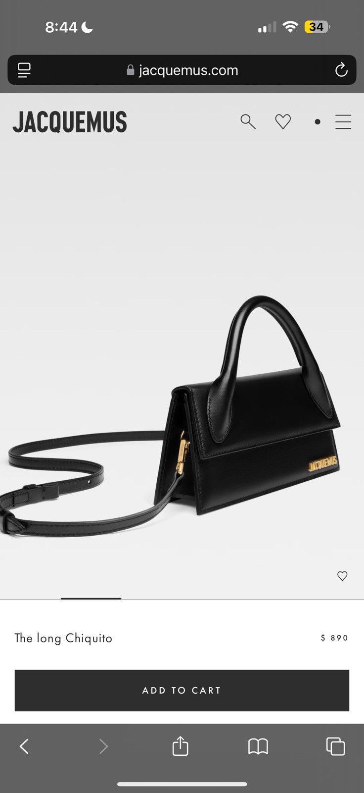 Jacquemus Jacquemus Le chiquito Long top handle bag Size ONE SIZE - 11 Thumbnail