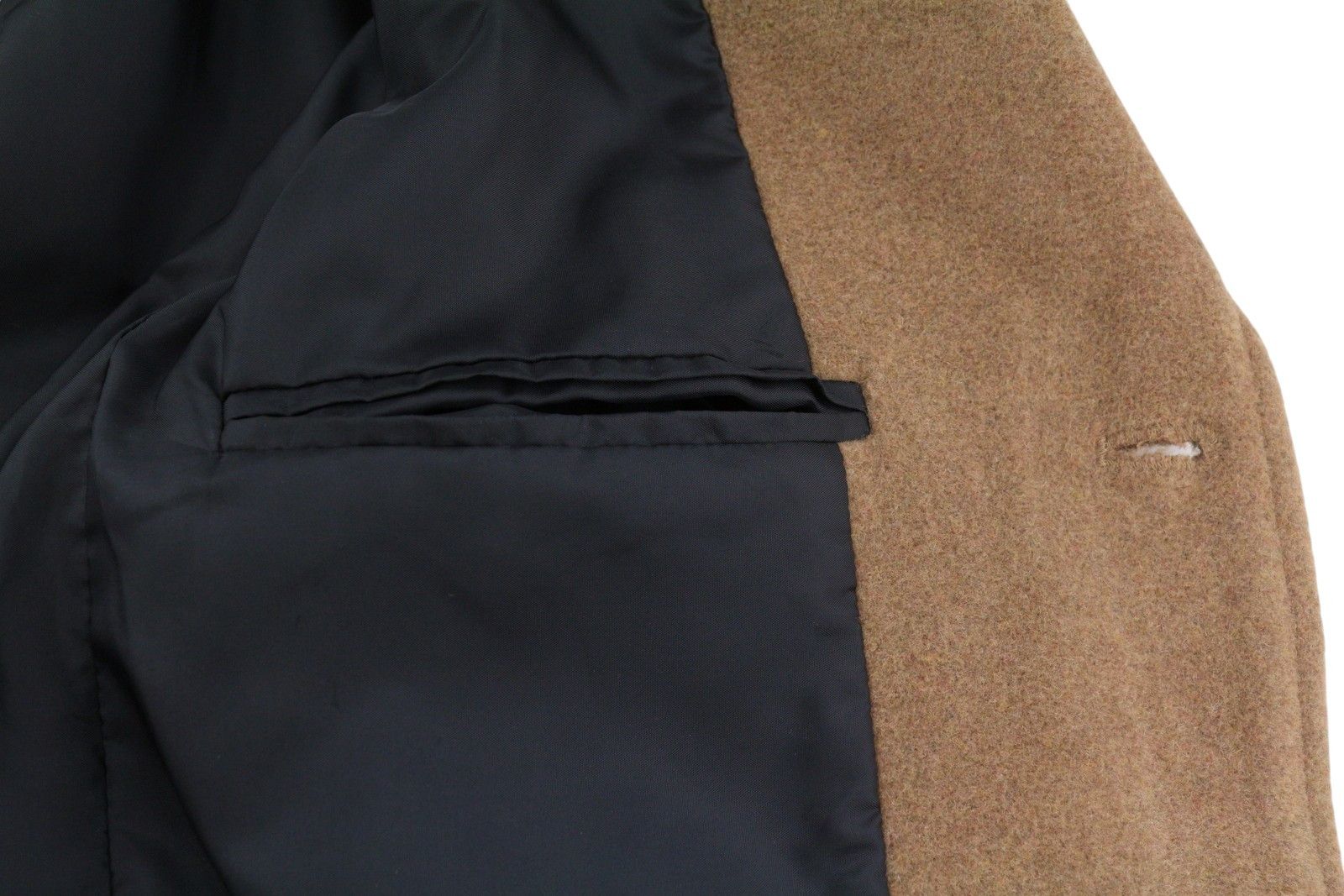 ONLY & SONS JUSTIN WOOL S Brown Melange Button-Up Notch 88057 Size US S / EU 44-46 / 1 - 8 Thumbnail