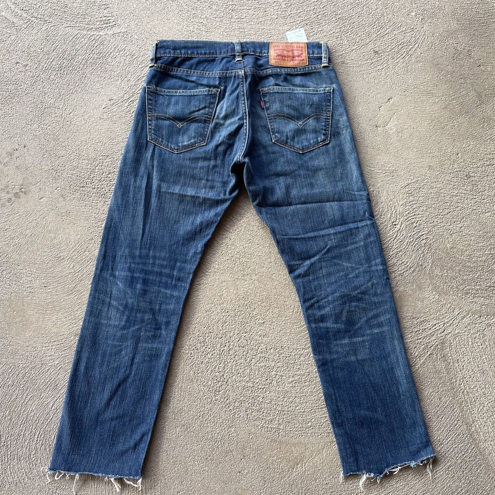 Levi's Levi's 511 Slim Straight Jeans - Denim - Blue - 29x27 - Regular - Men Size US 29 - 6 Thumbnail