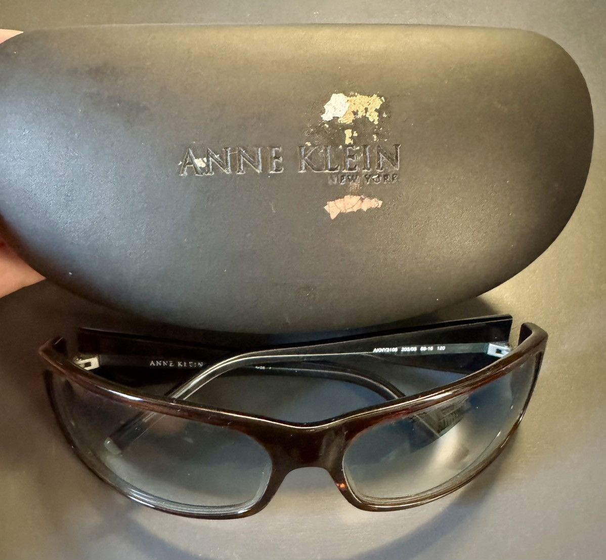 RayBan ANNE KLEIN *Vintage Crocodile Sunglasses* Size ONE SIZE - 3 Thumbnail