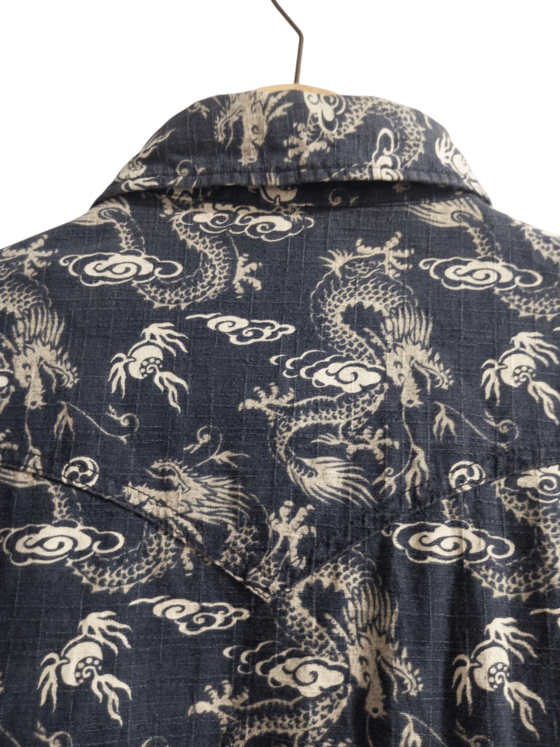 Japanese Brand Vintage japanese dragon full long sleeve button up shirt Size US L / EU 52-54 / 3 - 2 Thumbnail