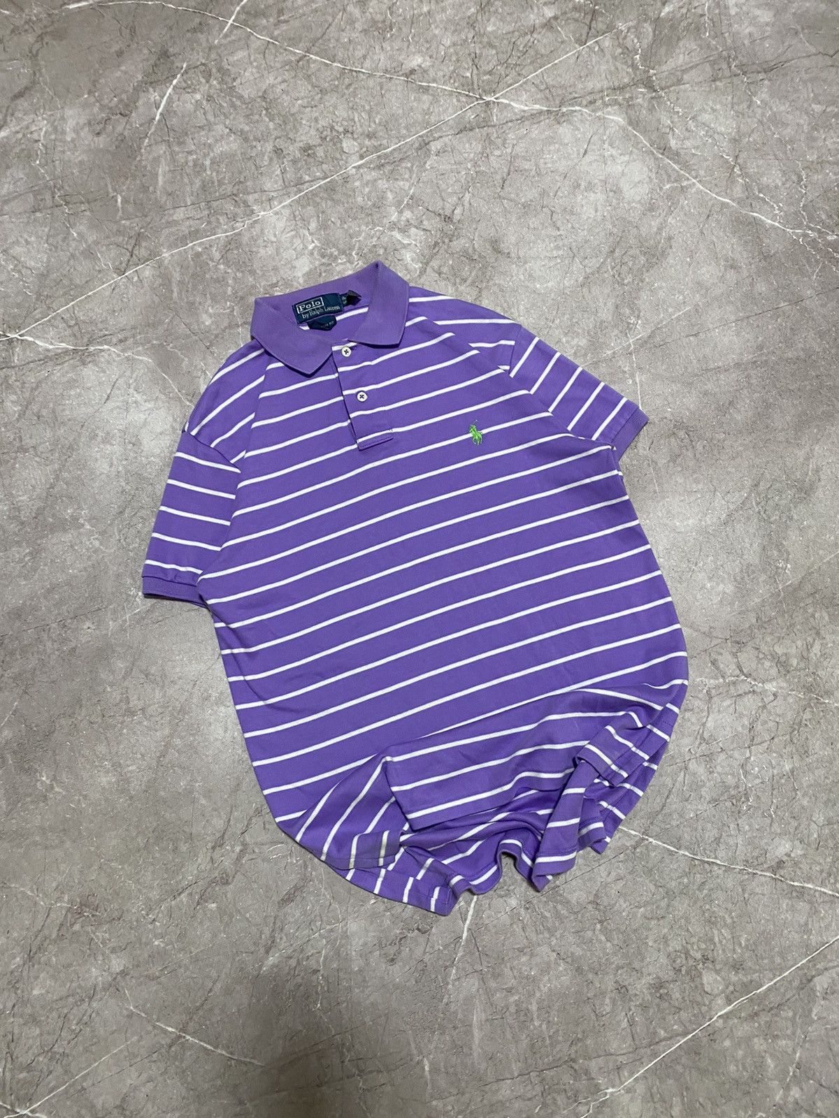 Polo Ralph Lauren Vintage Y2K Polo Ralph Lauren Polo T-Shirt Retro Hype 90s Size US S / EU 44-46 / 1 - 1 Thumbnail