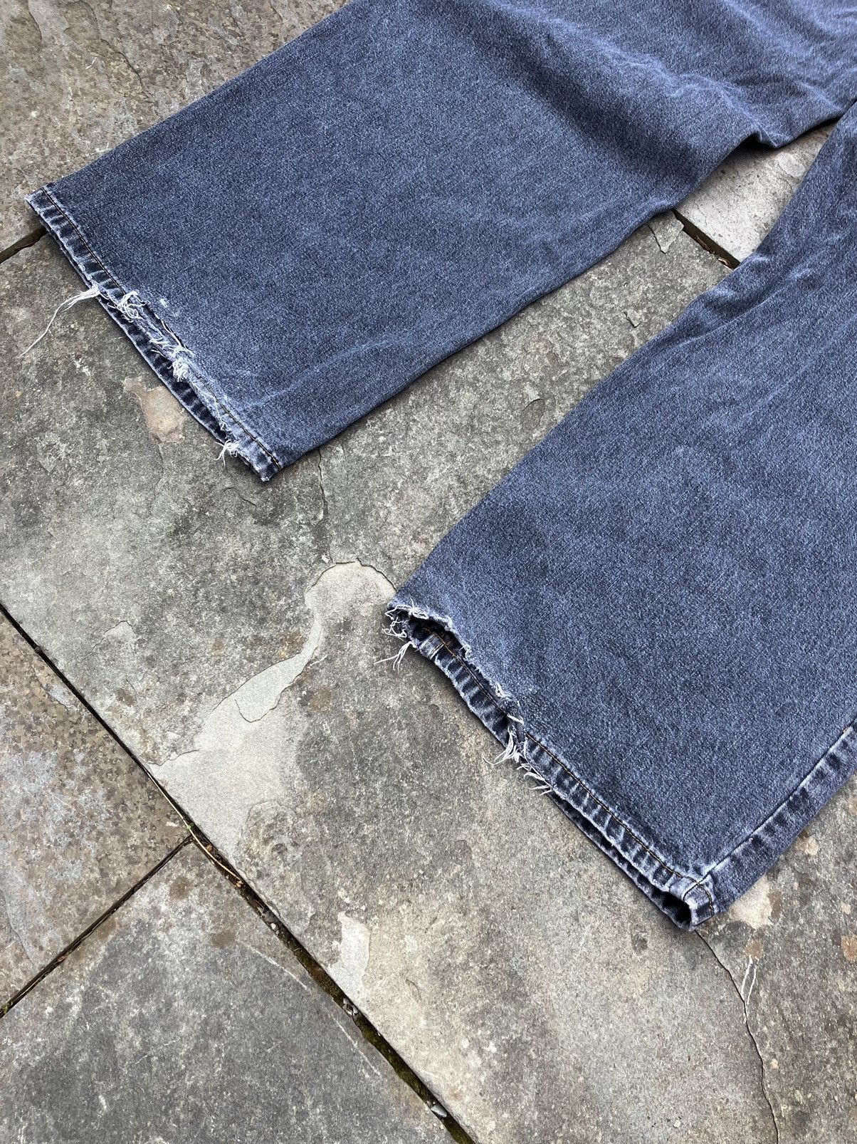 Bullhead Denim Co. Vintage Y2K Bullhead Denim Wide Leg Carpenter Jeans Size US 38 / EU 54 - 9 Thumbnail
