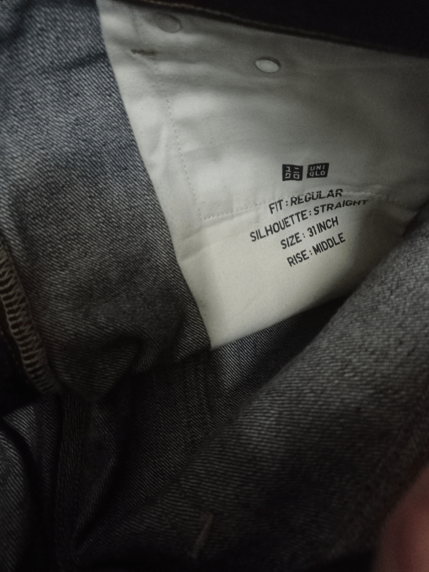 Uniqlo Vintage Uniqlo Selvedge Raw Denim Distressed Jeans Size US 33 - 10 Thumbnail