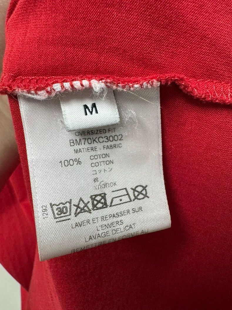 Givenchy Givenchy Red Chest Logo Short Sleeve Size US M / EU 48-50 / 2 - 4 Thumbnail
