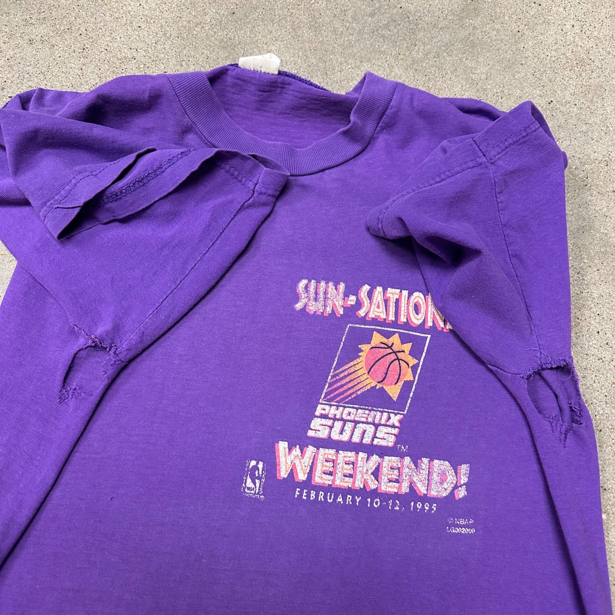 NBA × Vintage Vintage 1995 Pheonix Suns NBA All Star Weekend Shirt Size US L / EU 52-54 / 3 - 6 Thumbnail