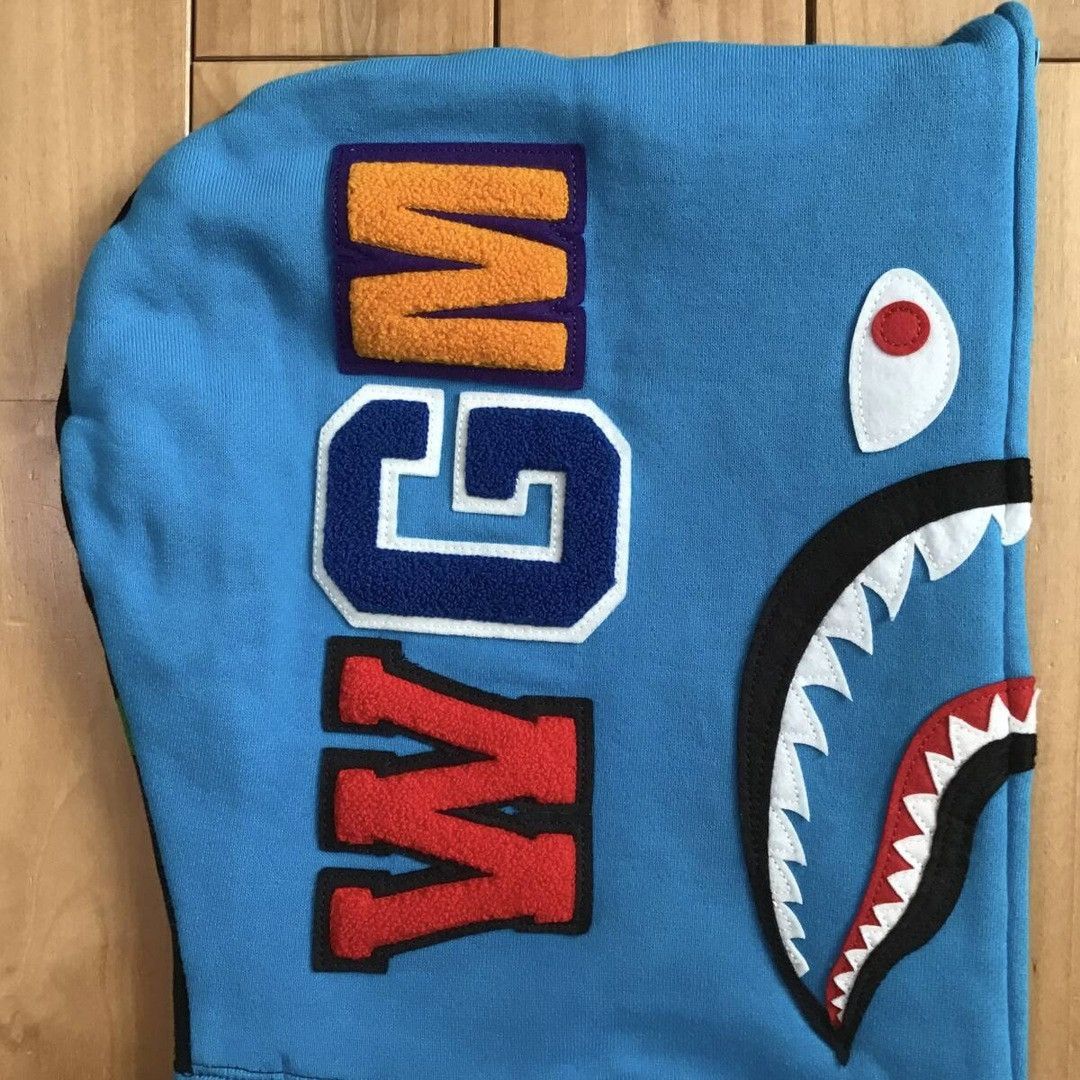 Bape × Nigo BAPE Dot Milo Shark Full Zip Hoodie a bathing ape Size US S / EU 44-46 / 1 - 4 Thumbnail