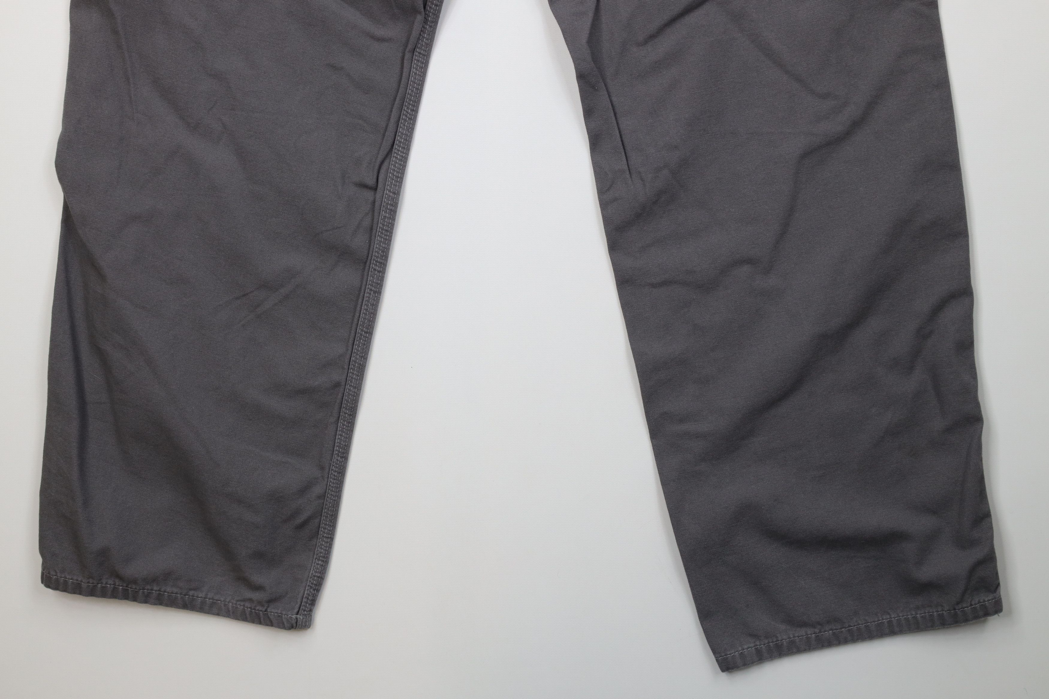 Carhartt Vintage Y2K Carhartt Wide Leg Canvas Dungaree Pants Cotton Size US 32 / EU 48 - 14 Thumbnail