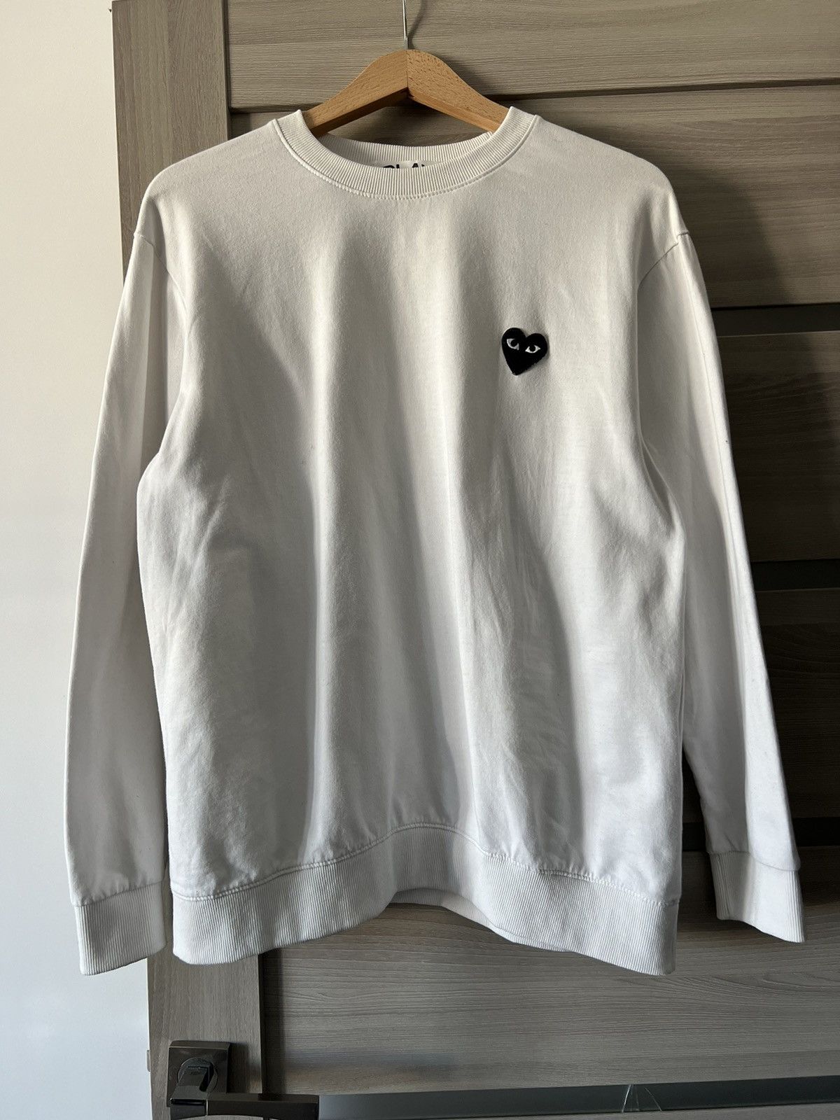 Comme des Garcons Vintage Come des Garcon Play cdg sweatshirt Size US M / EU 48-50 / 2 - 2 Thumbnail
