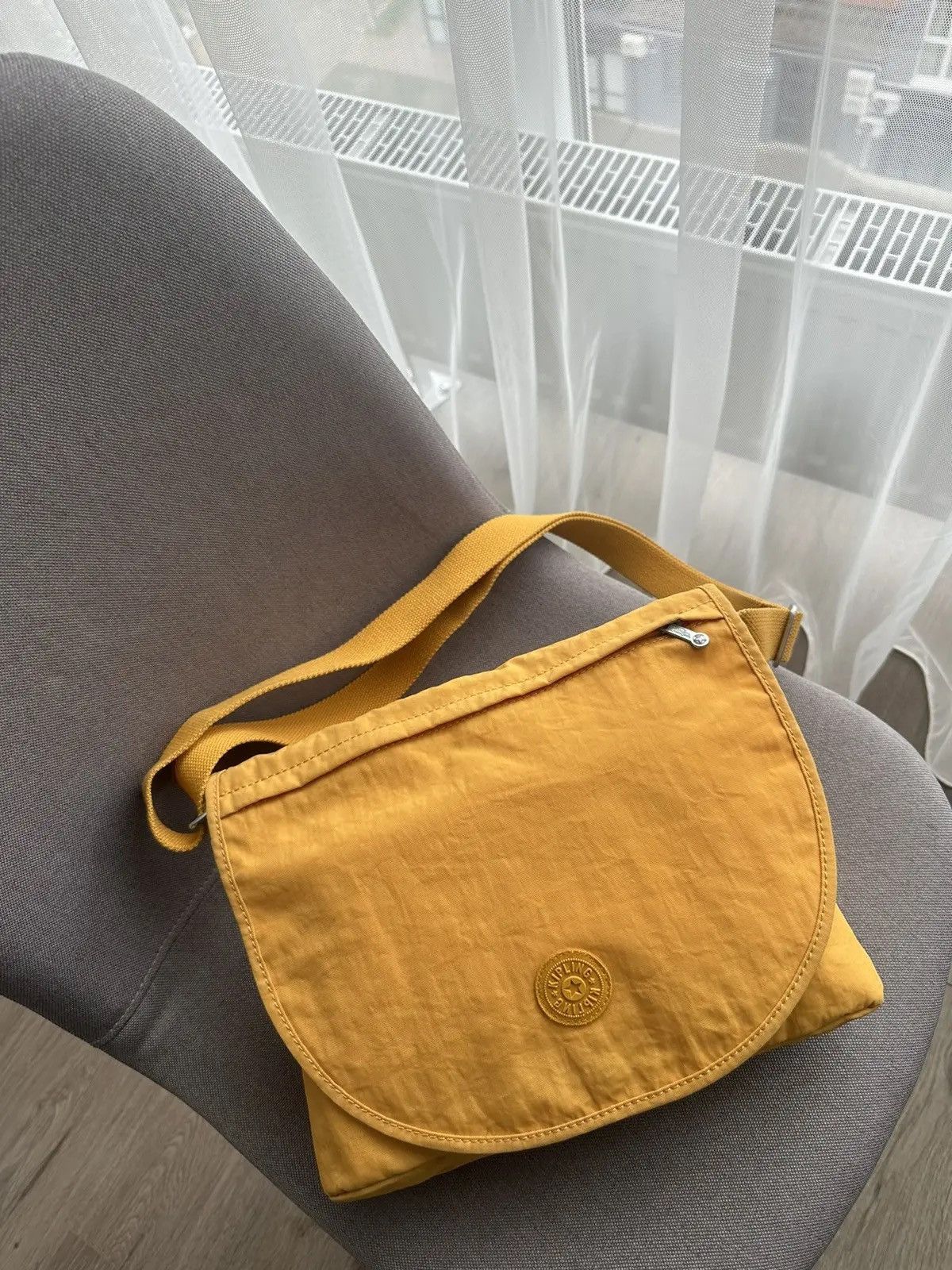 Vintage Vintage Kipling Yellow Bag Y2K Backpack Size ONE SIZE - 24 Thumbnail