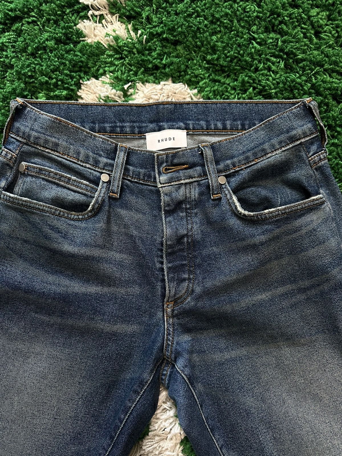 Rhude Rhude Snap Denim Size US 32 / EU 48 - 2 Thumbnail