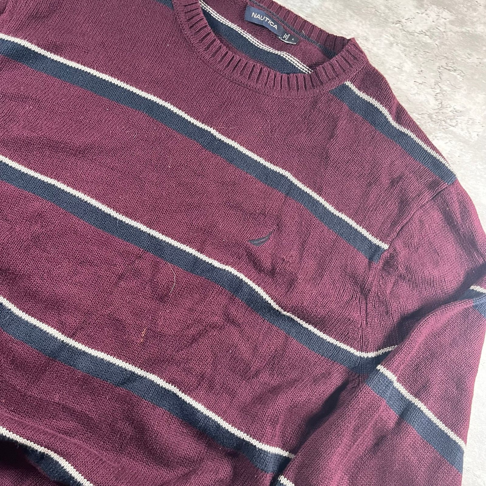 Nautica Knit sweater Size US L / EU 52-54 / 3 - 3 Thumbnail