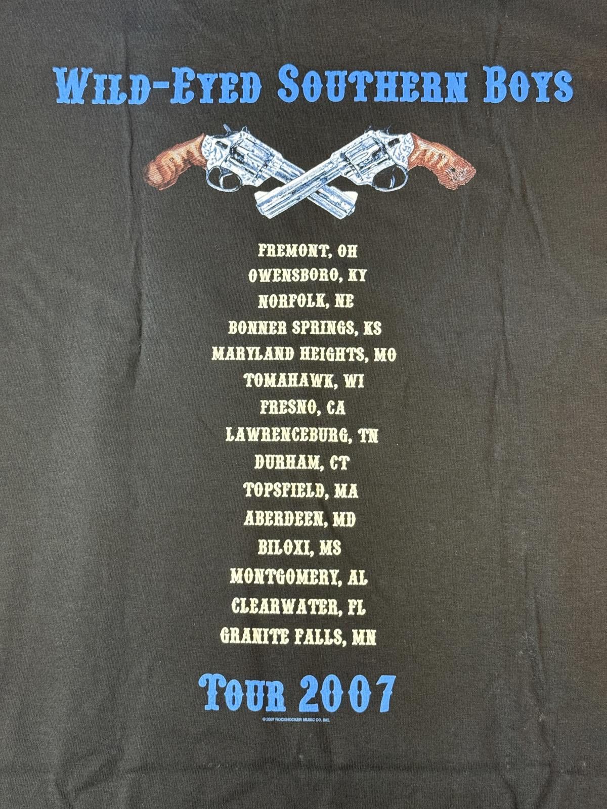 Designer 38 Special Band T-shirt Wild-Eyed Southern Boys Tour 2007 M Size US M / EU 48-50 / 2 - 7 Thumbnail