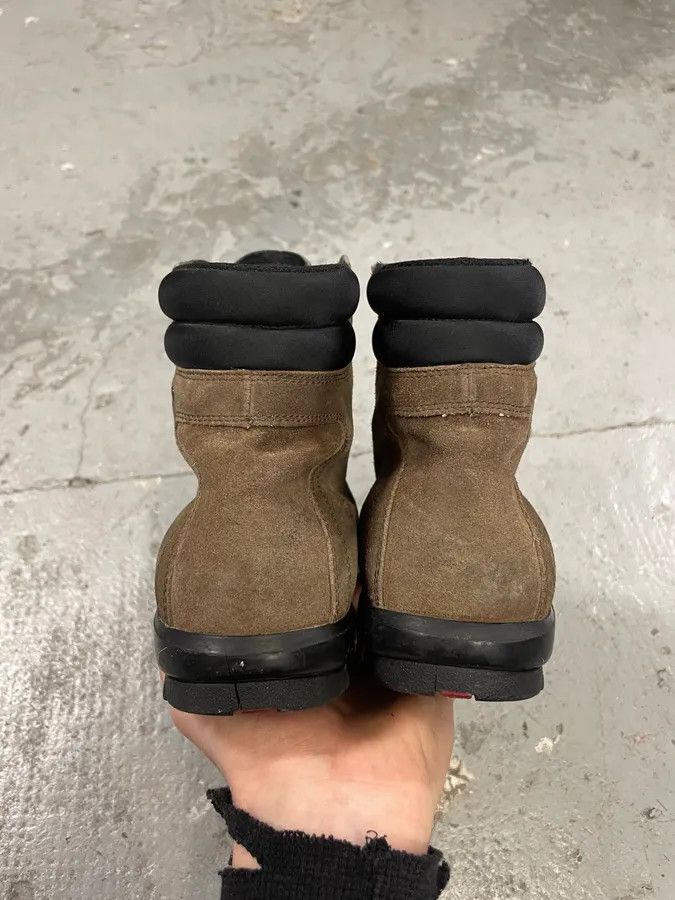 Prada 2000s Prada Brown Suede Leather High Shoes Size US 7 / EU 40 - 7 Thumbnail