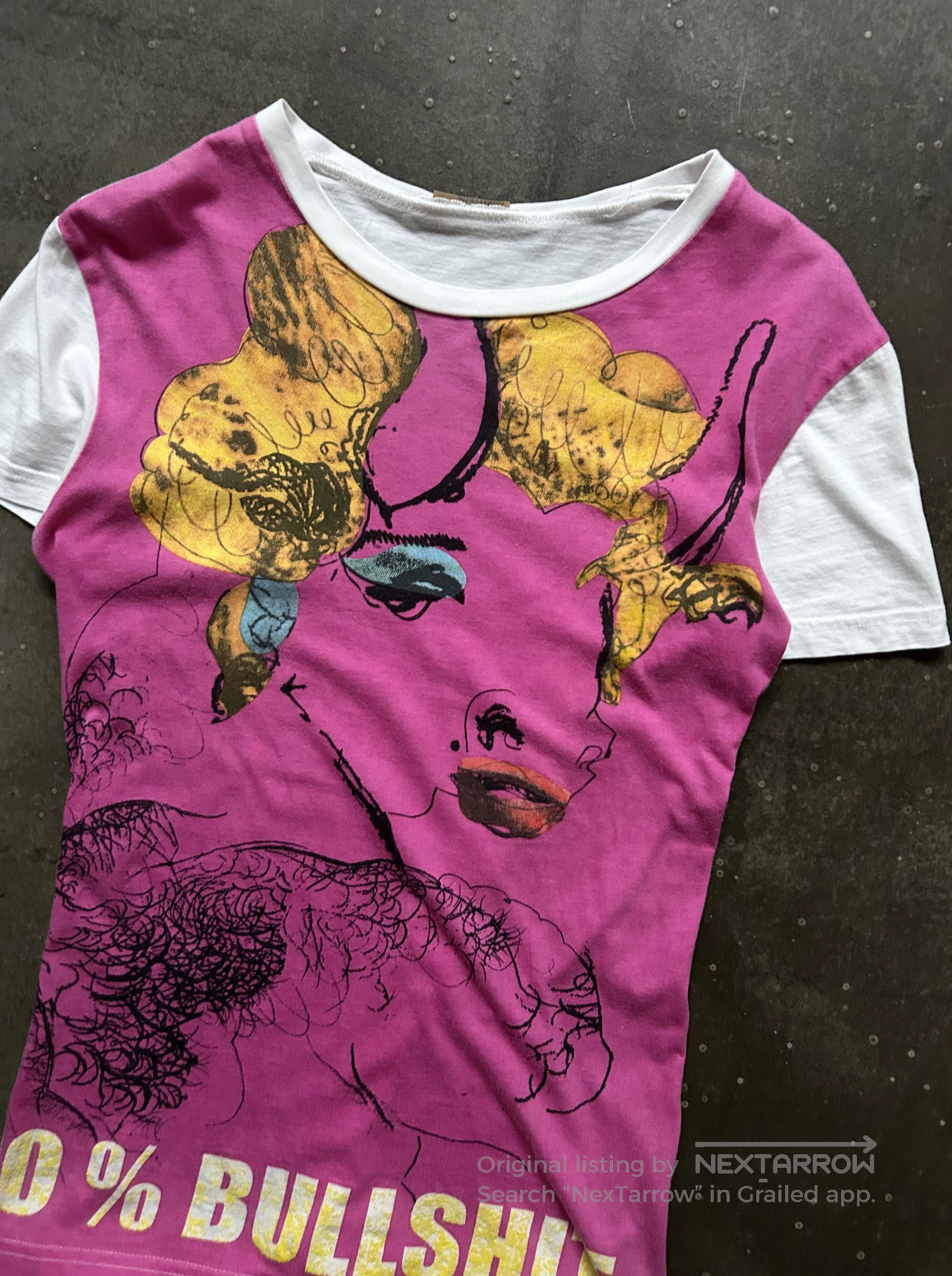 John Galliano john galliano marilyn monroe graphic tee. Size M / US 6-8 / IT 42-44 - 2 Thumbnail