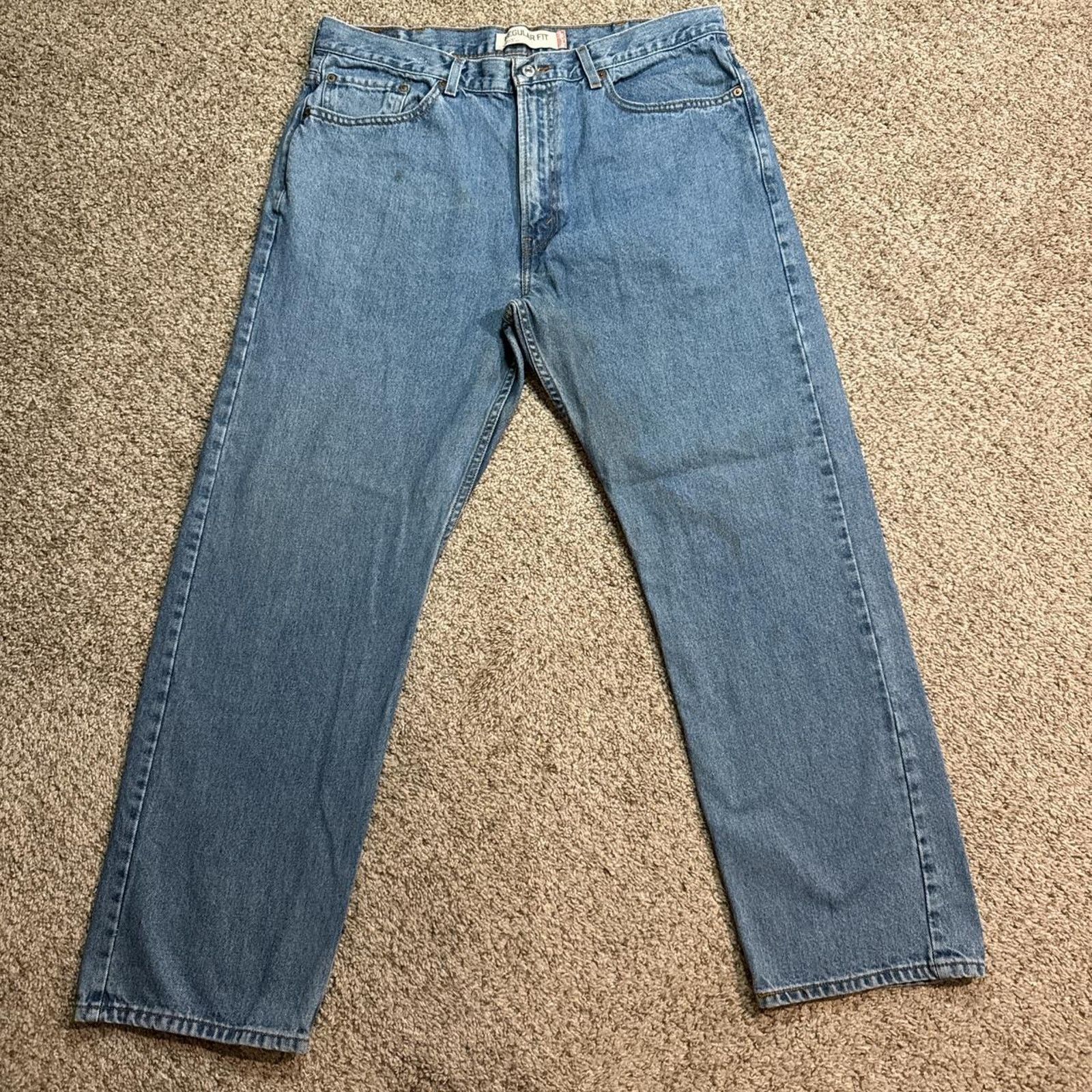 Levi's Mens levis light wash denim Size US 38 / EU 54 - 3 Thumbnail