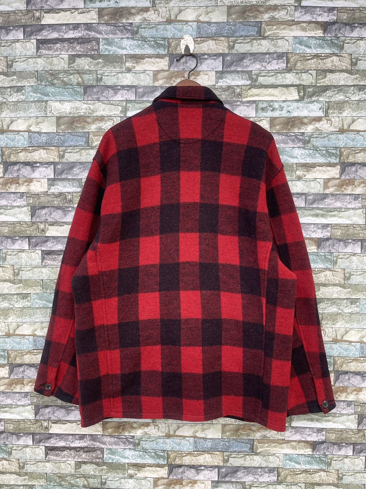 45rpm × Flannel × Vintage Vintage North Marine Drive Flannel Jacket Size US M / EU 48-50 / 2 - 2 Thumbnail