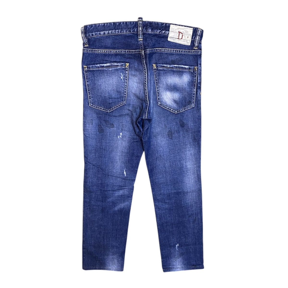Designer × Dsquared2 × Vintage Dsquared2 Damaged Jeans Size US 31 - 2 Thumbnail