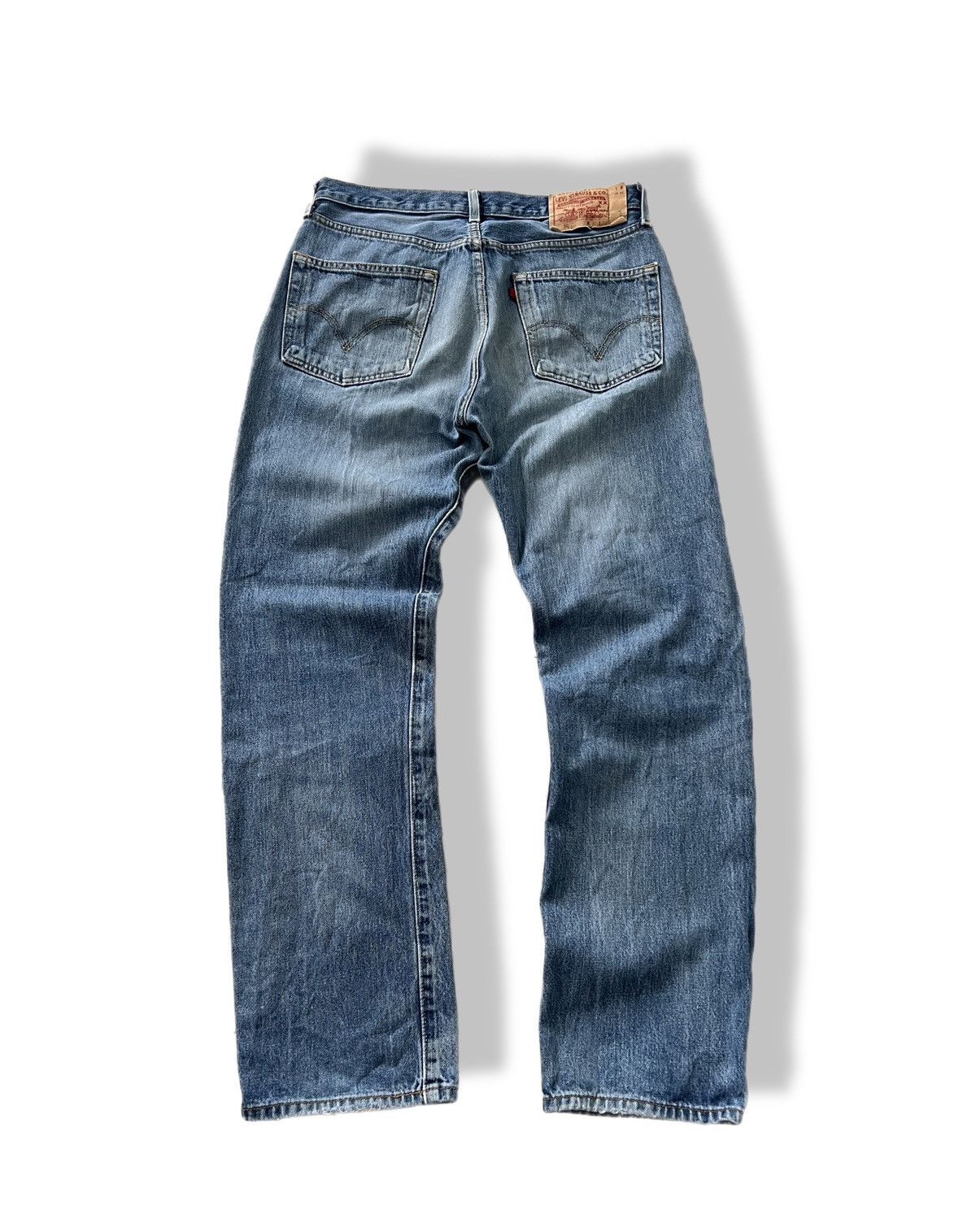 Levi's Vintage Levis 501 Blue Denim Jeans Size US 34 / EU 50 - 1 Thumbnail