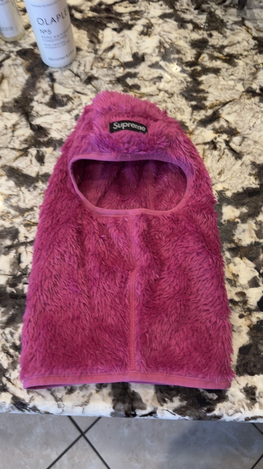 supreme fuzzy balaclava pink ピンク Supreme Box Logo Balaclava Pink - FW24 - US