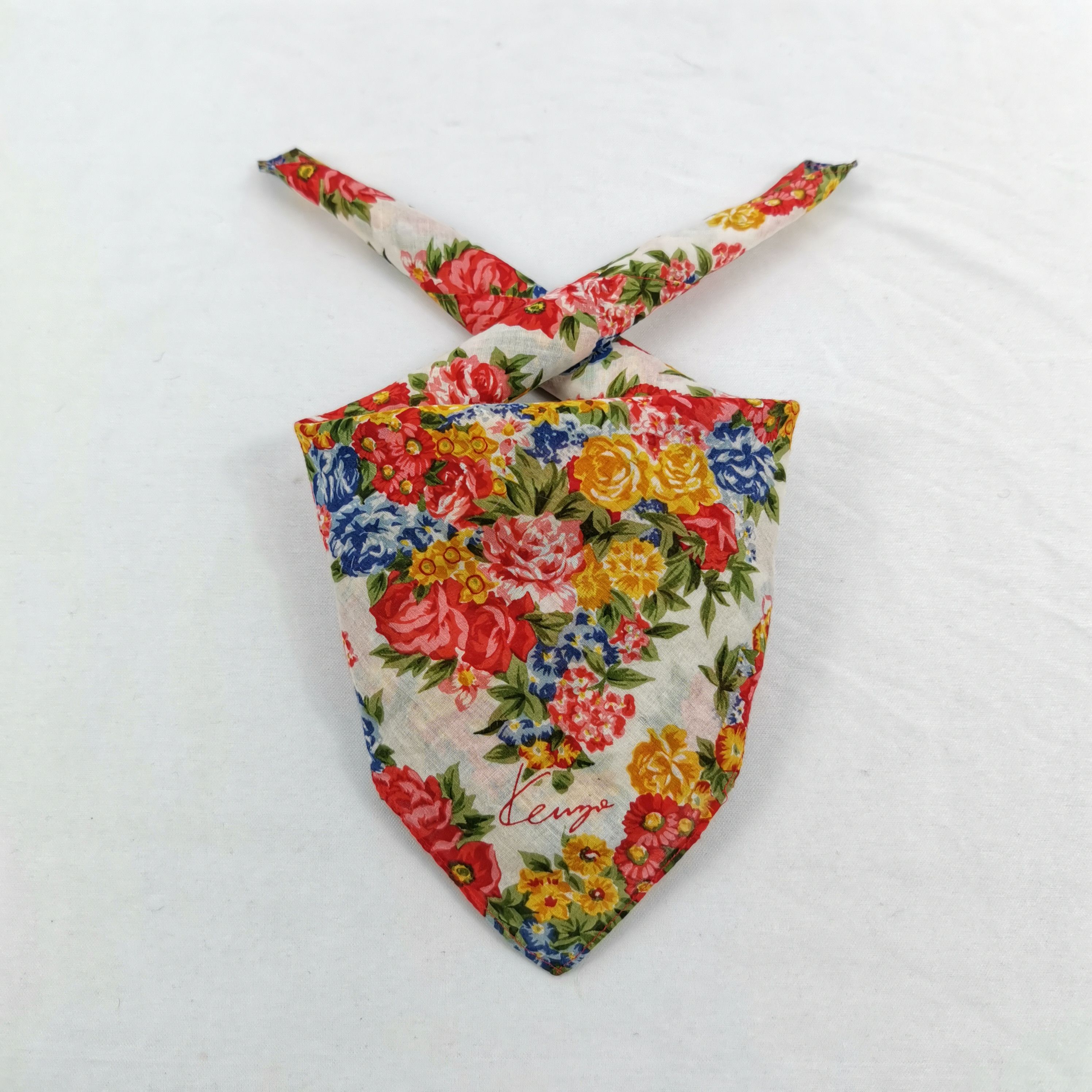 Kenzo Vintage Kenzo Handkerchief Neckerchief Bandana Size ONE SIZE - 1 Thumbnail