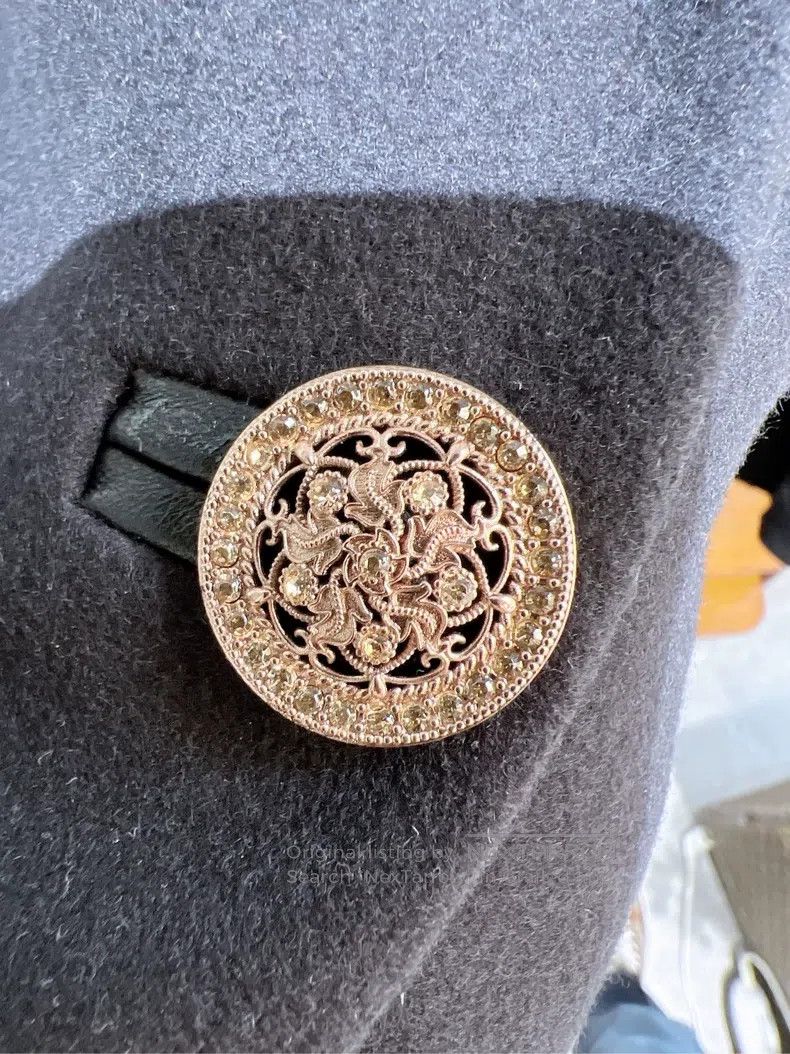 Versace Versace Black wool coat Size S / US 4 / IT 40 - 3 Thumbnail