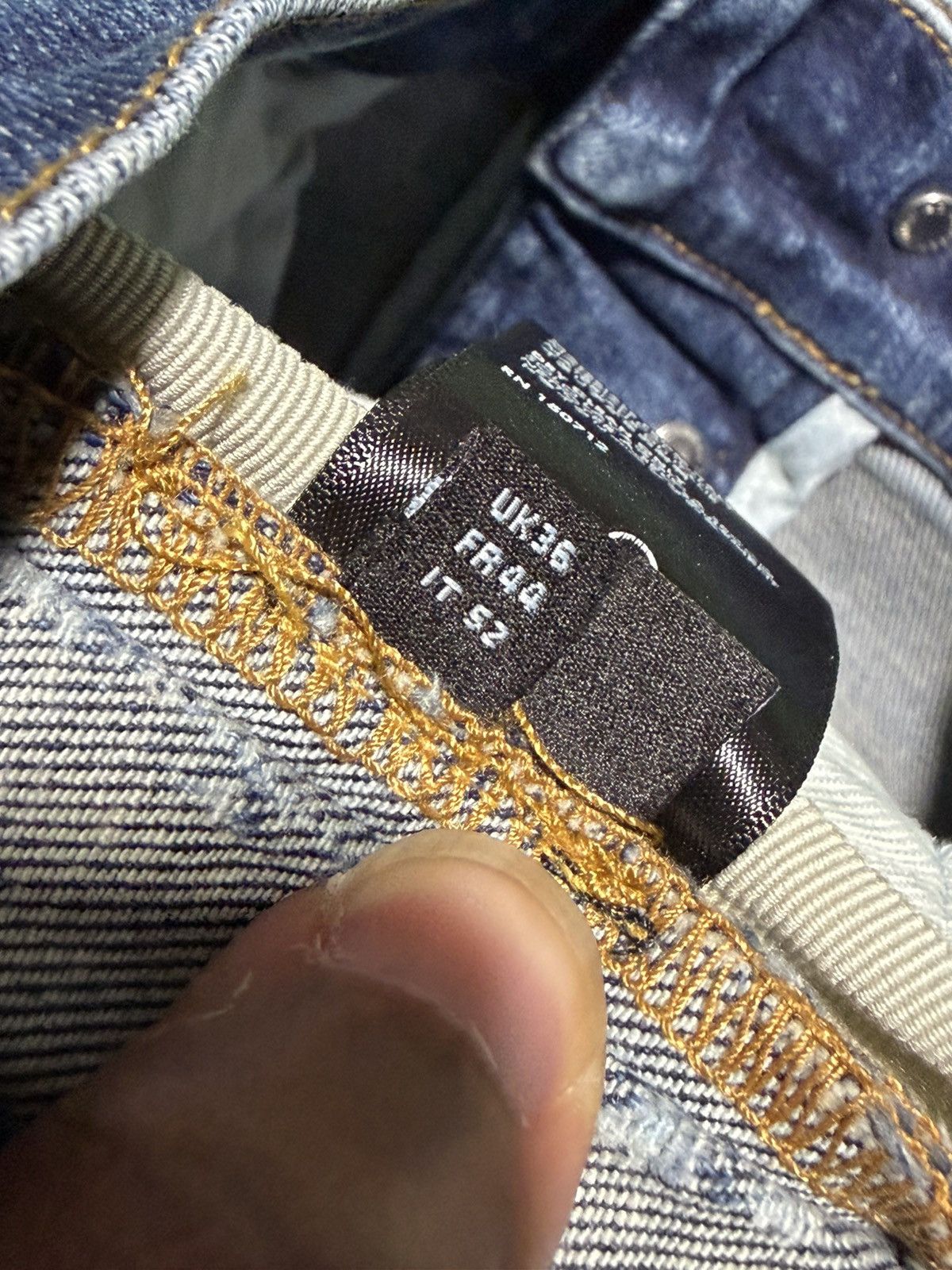 Amiri Amiri mx1 black patch Size US 36 / EU 52 - 5 Thumbnail