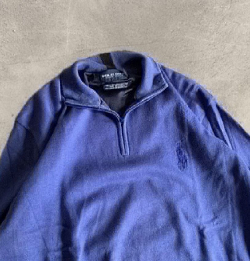 Polo Ralph Lauren Vintage Polo Golf Half Zipper Knitwear Size US L / EU 52-54 / 3 - 2 Thumbnail