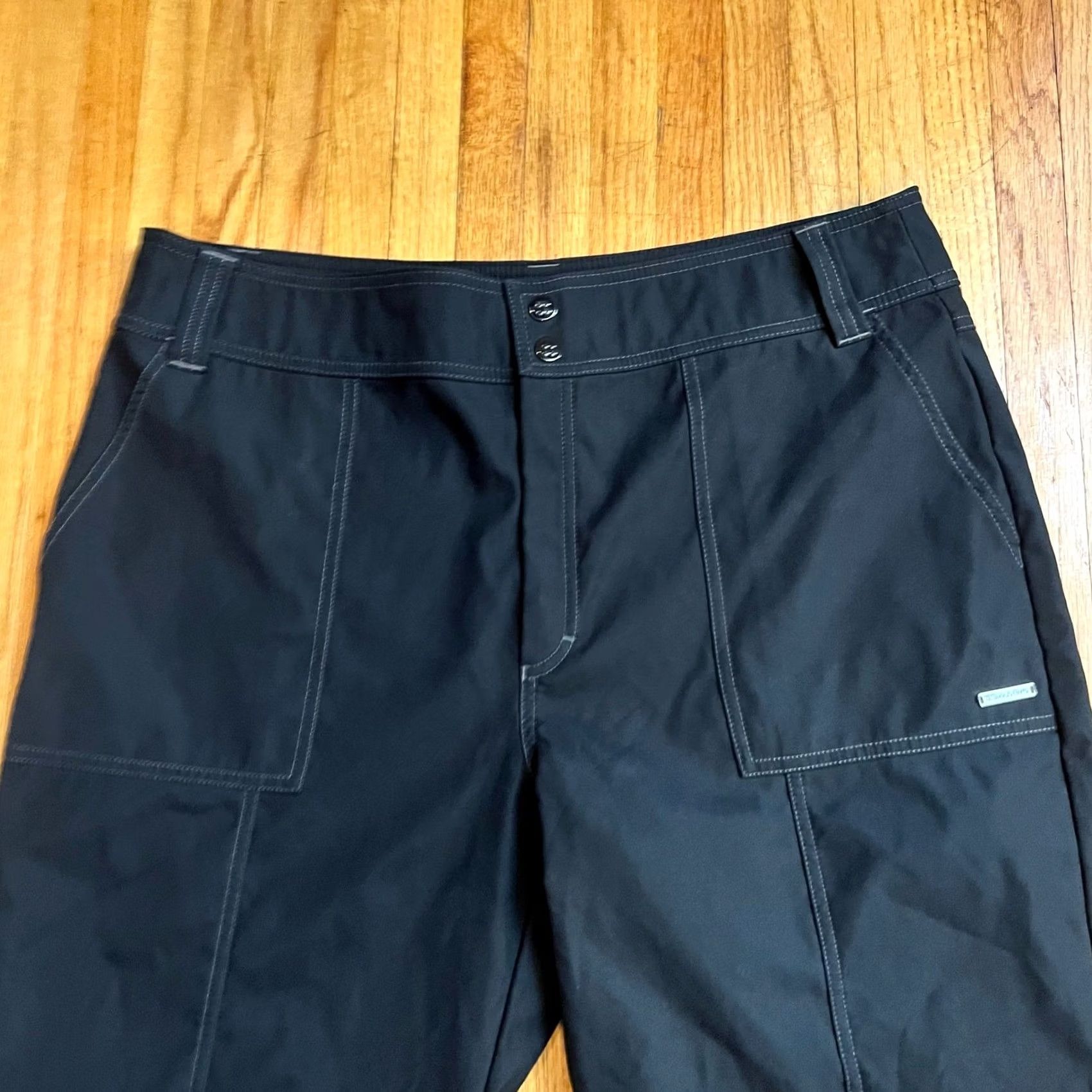 Sweaty Betty Sweaty Betty Pants Capri Black XL Womens Cropped Utility Pants Size 40" / US 18 - 2 Thumbnail