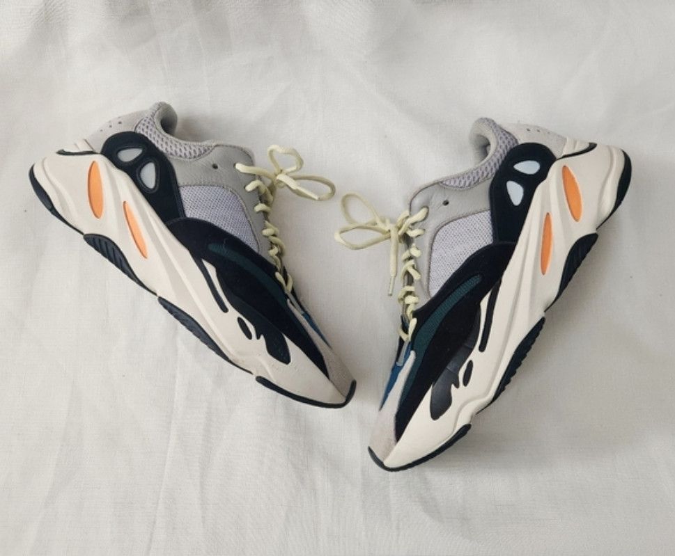image of Yeezy X Adidas Multicolor Boost 700 Wave Runner Sneakers 11, Men's