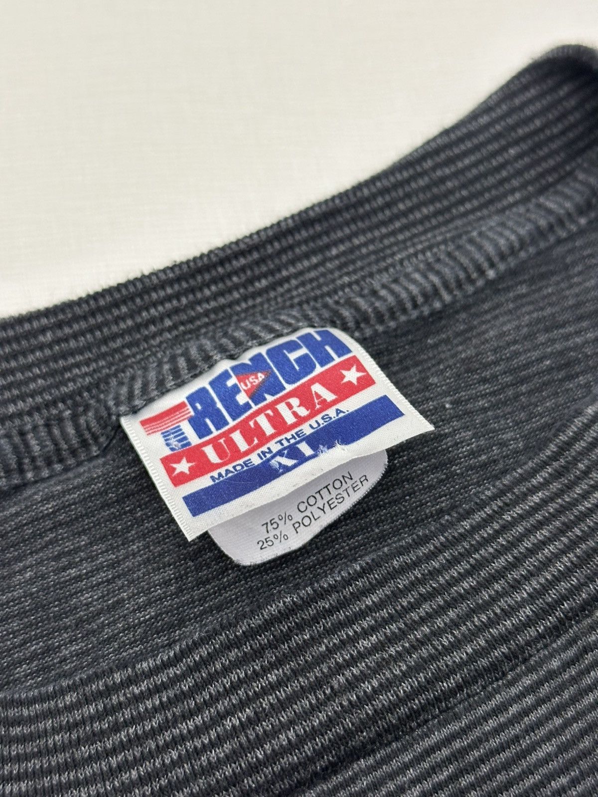 Trench USA Vintage 90's Los Angeles Raiders Stripe Tshirt Size XL USA Size US XL / EU 56 / 4 - 4 Thumbnail