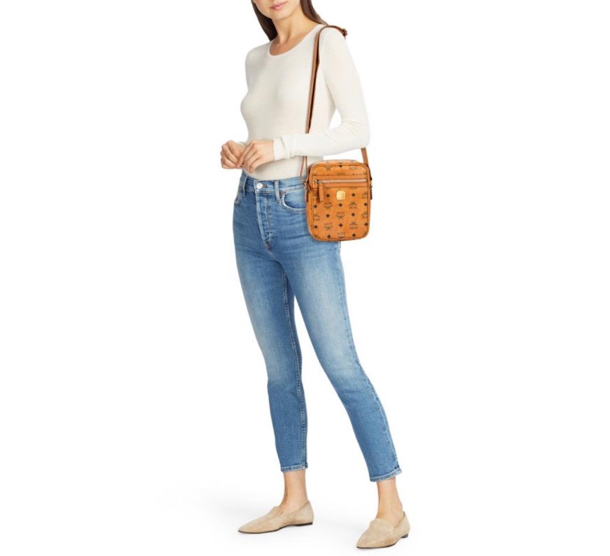 MCM MCM Monogram Print Crossbody Bag Size ONE SIZE - 2 Thumbnail