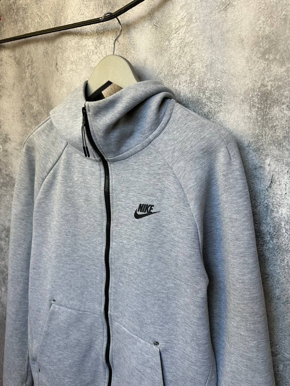 Nike Nike Tech Fleece Full-Zip Hoodie (928483-063) Heather Grey Size US S / EU 44-46 / 1 - 6 Thumbnail