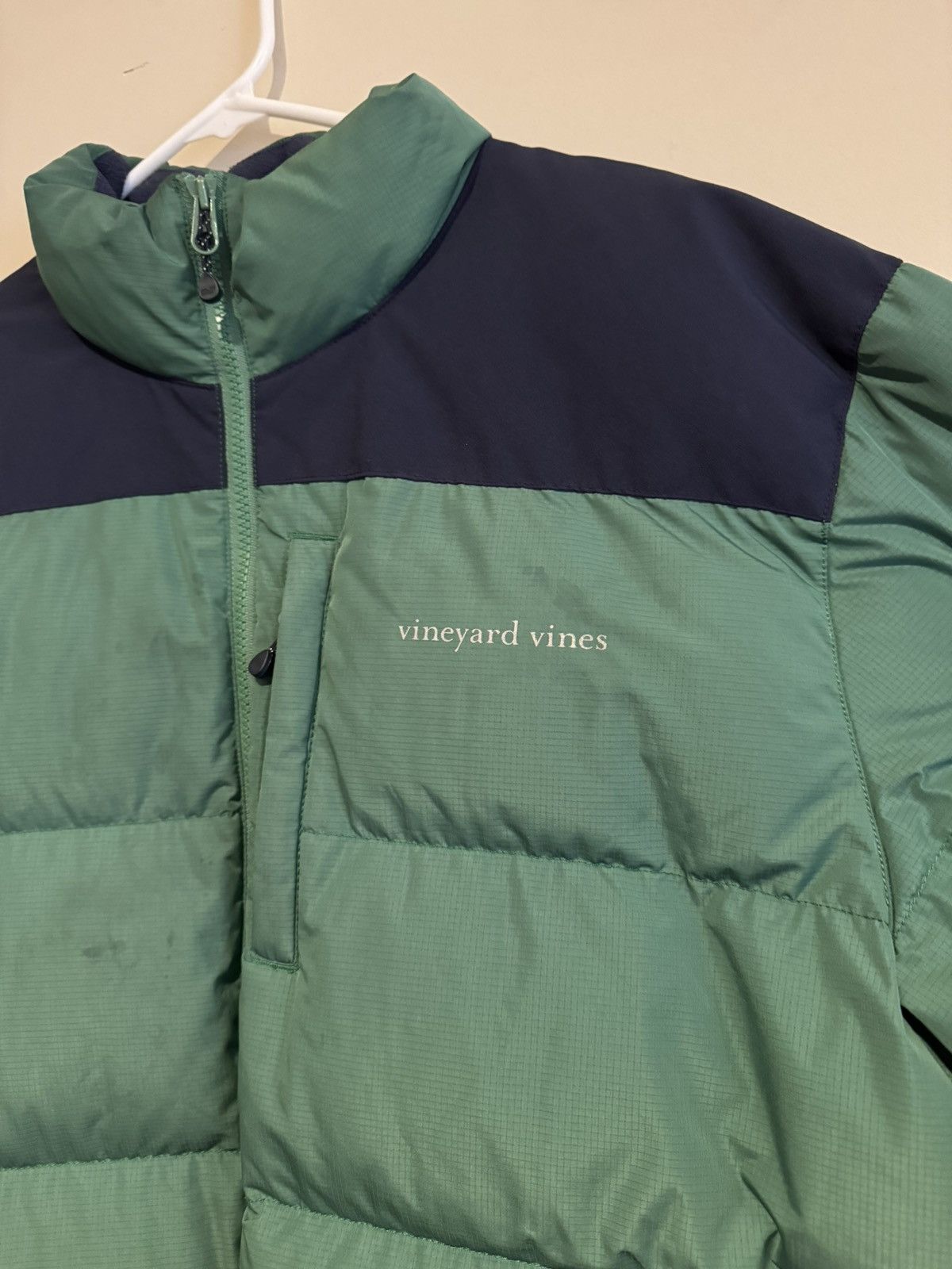 Vineyard Vines Green Puffer - Vineyard Vines Size US L / EU 52-54 / 3 - 2 Thumbnail