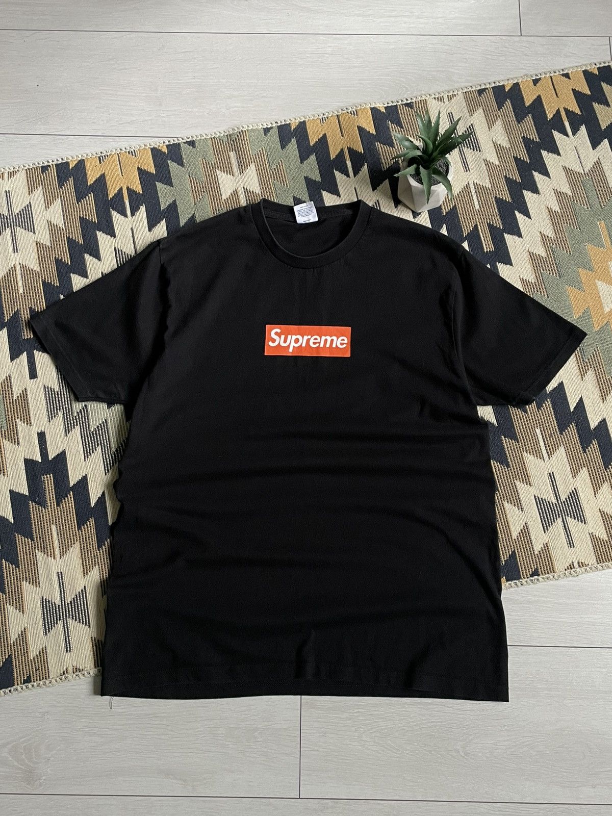 Supreme San Francisco Box Logo Black Tee FW19 (FW19T51