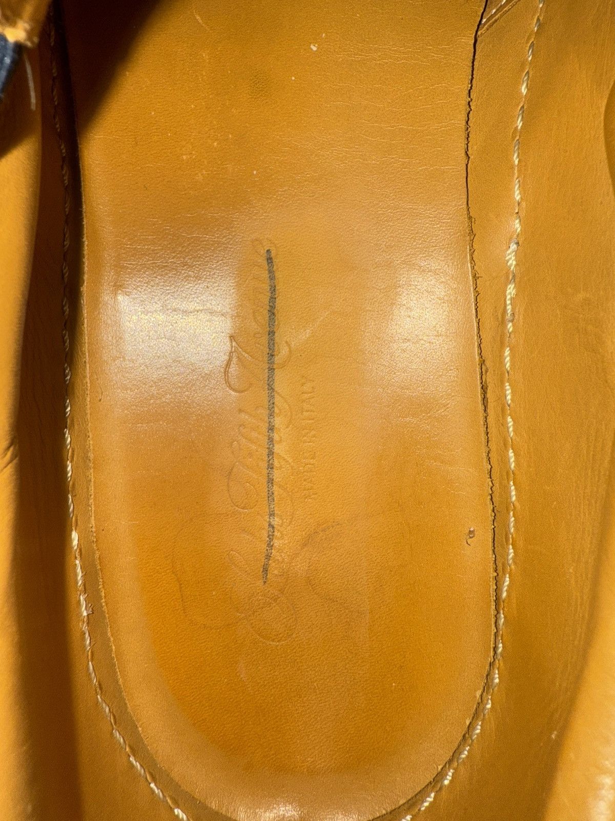 Saks Fifth Avenue Saks Fifth Avenue Men’s Slip-On Leather Shoes Size 10 Size US 10 / EU 43 - 3 Thumbnail