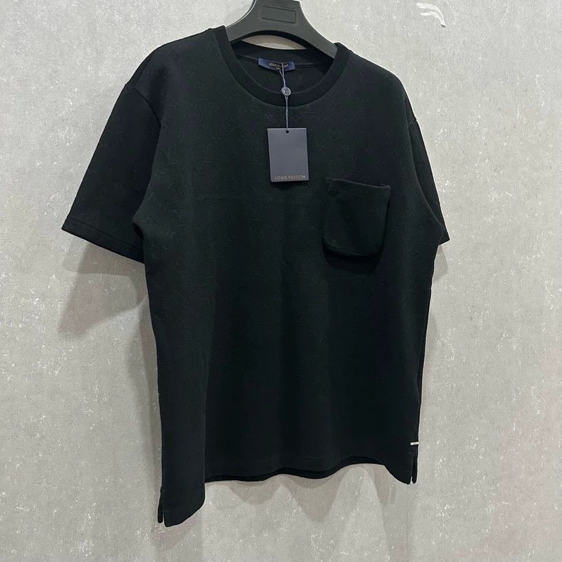 Louis Vuitton Louis Vuitton Black pocket full print short sleeve Size US XL / EU 56 / 4 - 3 Thumbnail