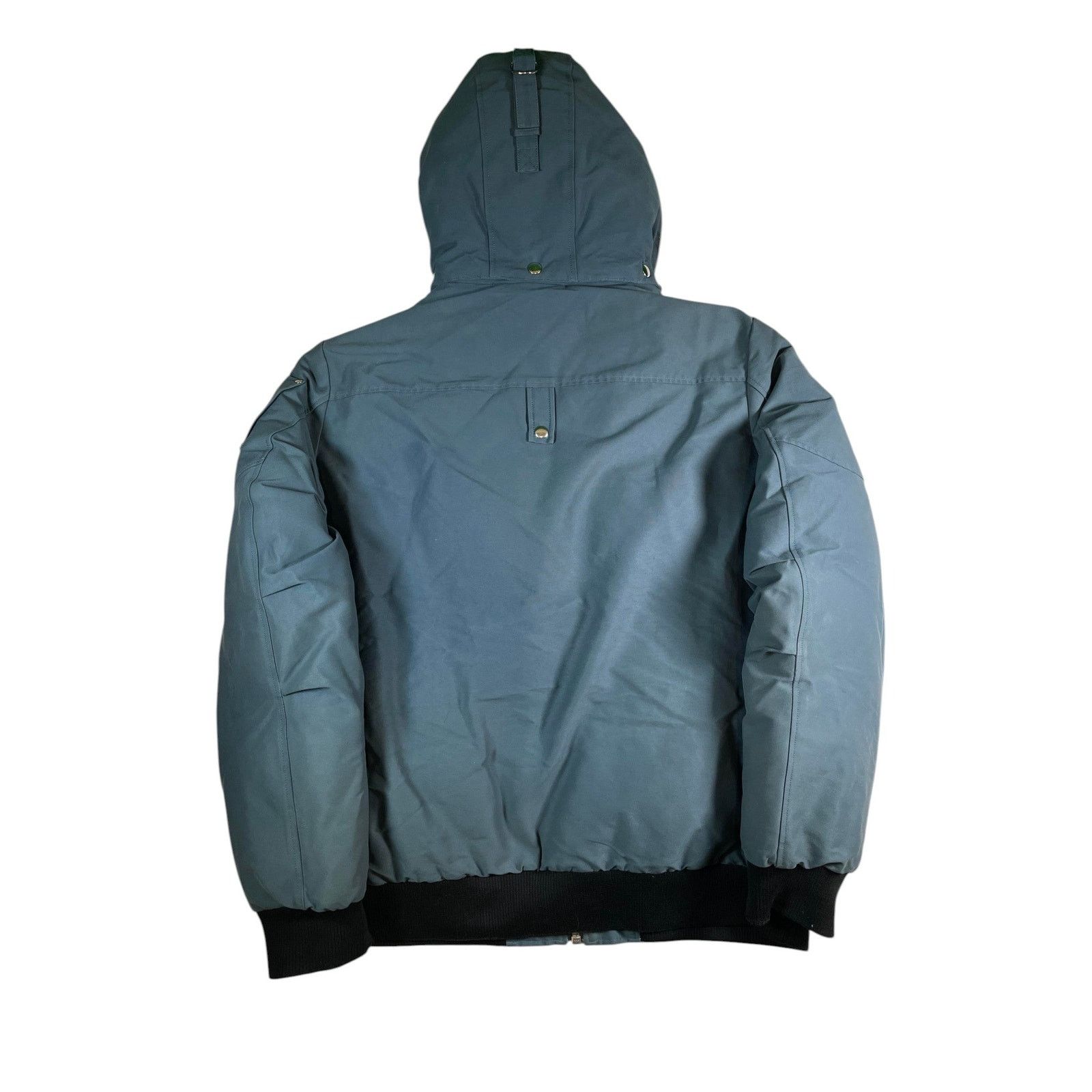 Moose Knuckles Moose Knuckles White Fur Teal Bomber Jacket Size US XXL / EU 58 / 5 - 2 Thumbnail
