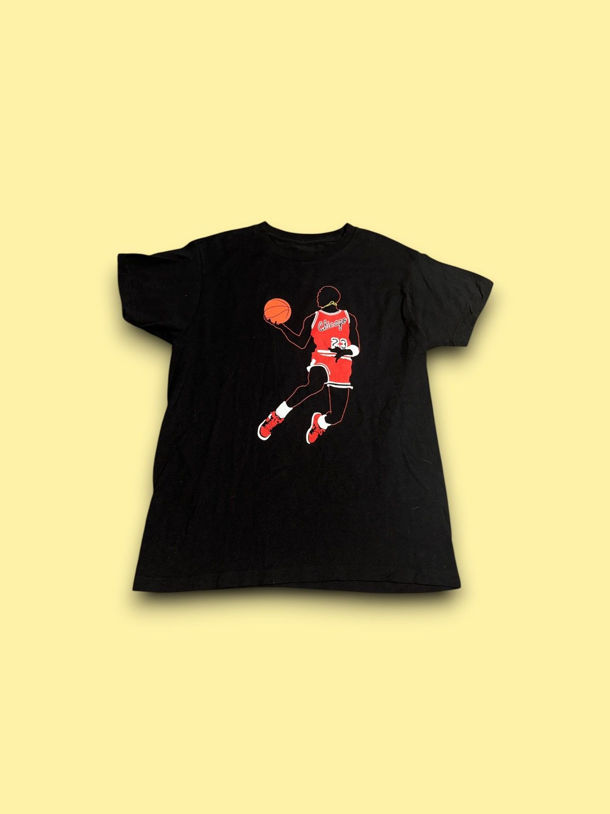 NBA Vintage Chicago Bulls Michael Jordan NBA t-shirt black Size US M / EU 48-50 / 2 - 2 Thumbnail