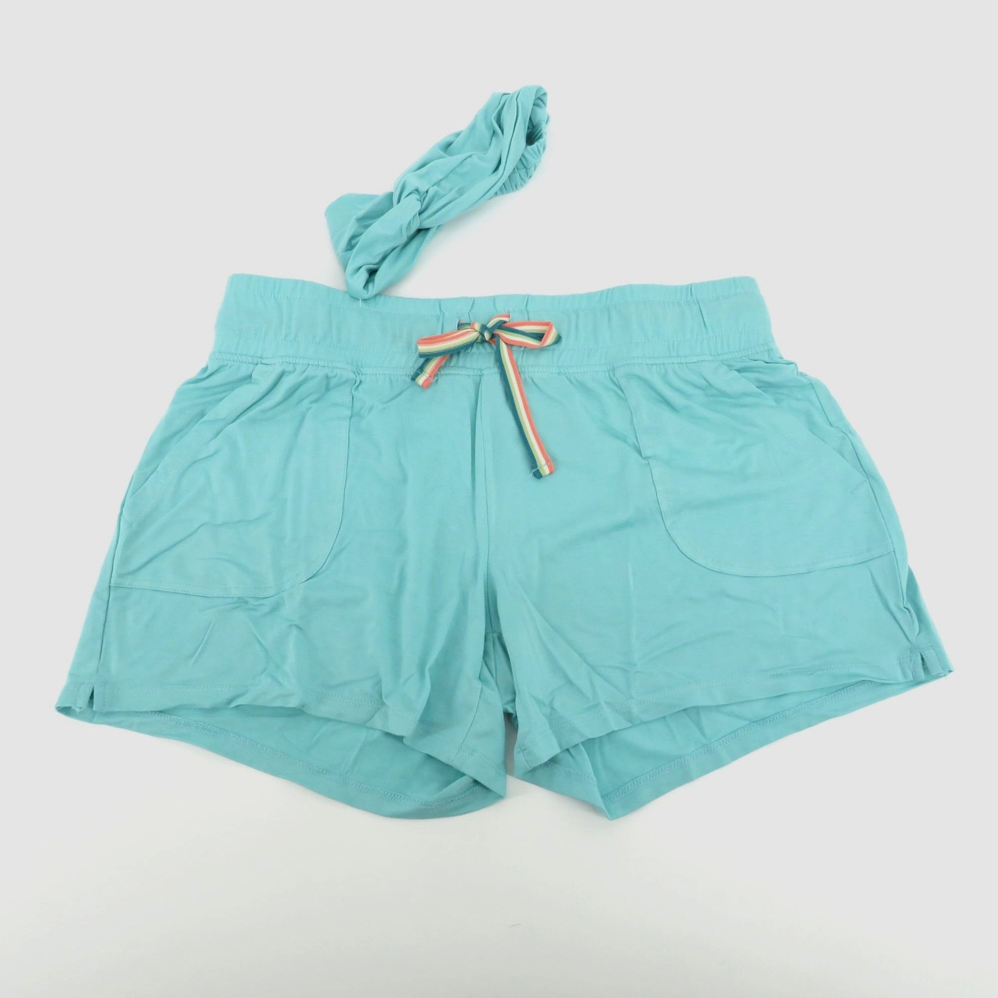 Wildfox Wildfox 3Pc Lounge Set Tank Shorts Headband Womens Mint Gre Size ONE SIZE - 5 Thumbnail