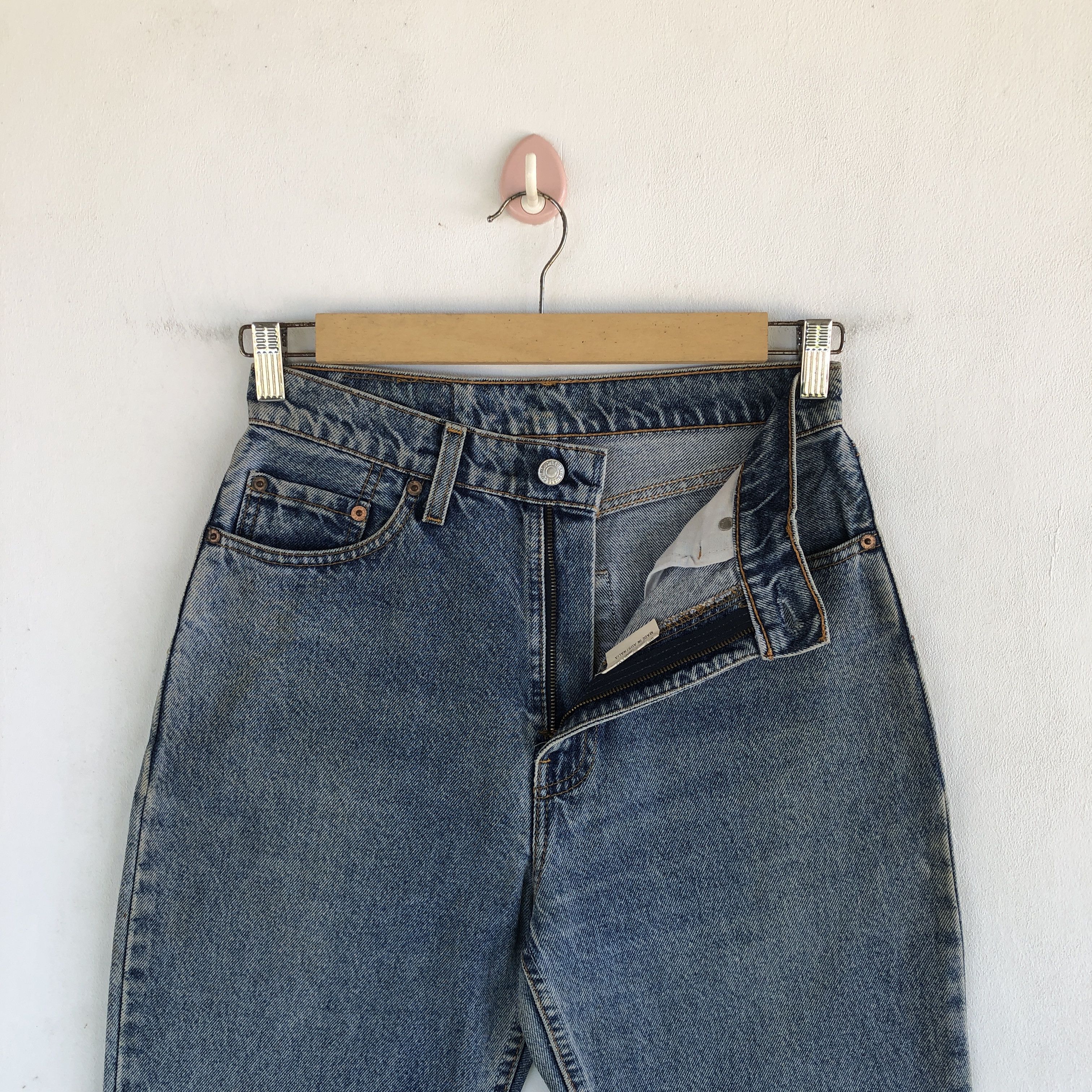 Levi's Vintage Levis Faded Stone Wash Jeans Levi's 553 Denim Pants Size 28" / US 6 / IT 42 - 6 Thumbnail