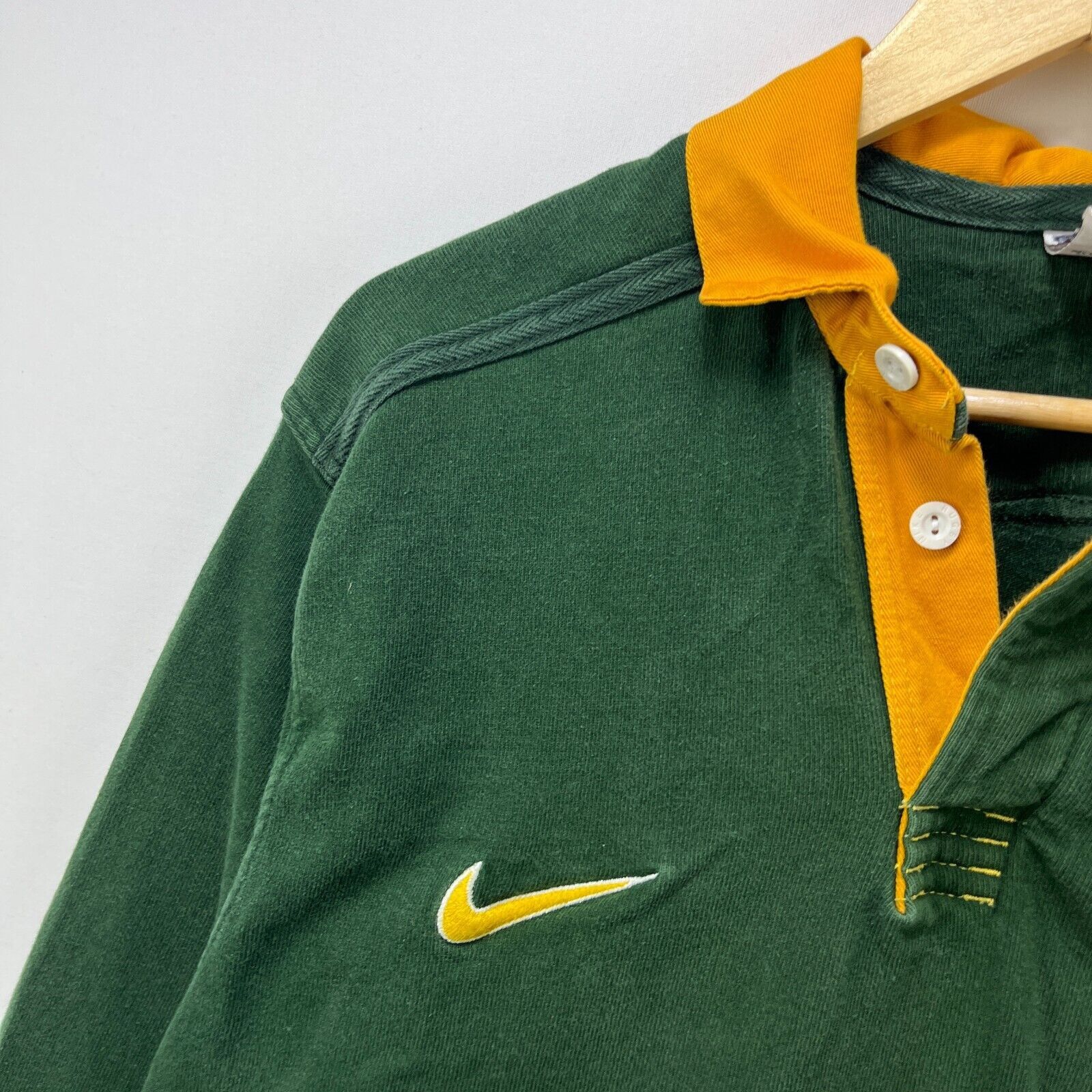Nike × Vintage Vintage 90s Nike South Africa Springboks Rugby Jersey XL Size US XL / EU 56 / 4 - 3 Thumbnail