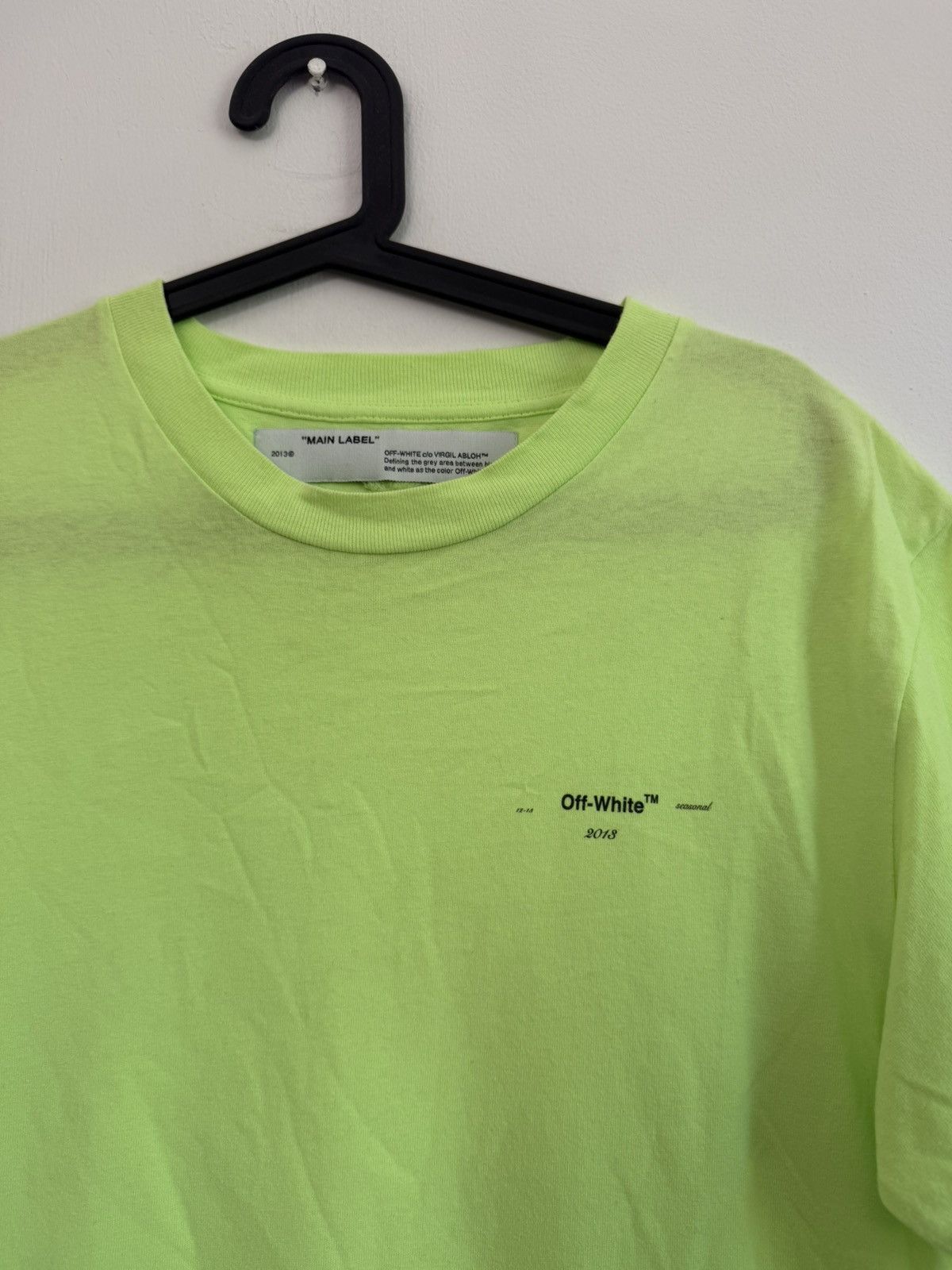 Off-White Off White Arrow Yalow TEE Size US M / EU 48-50 / 2 - 3 Thumbnail