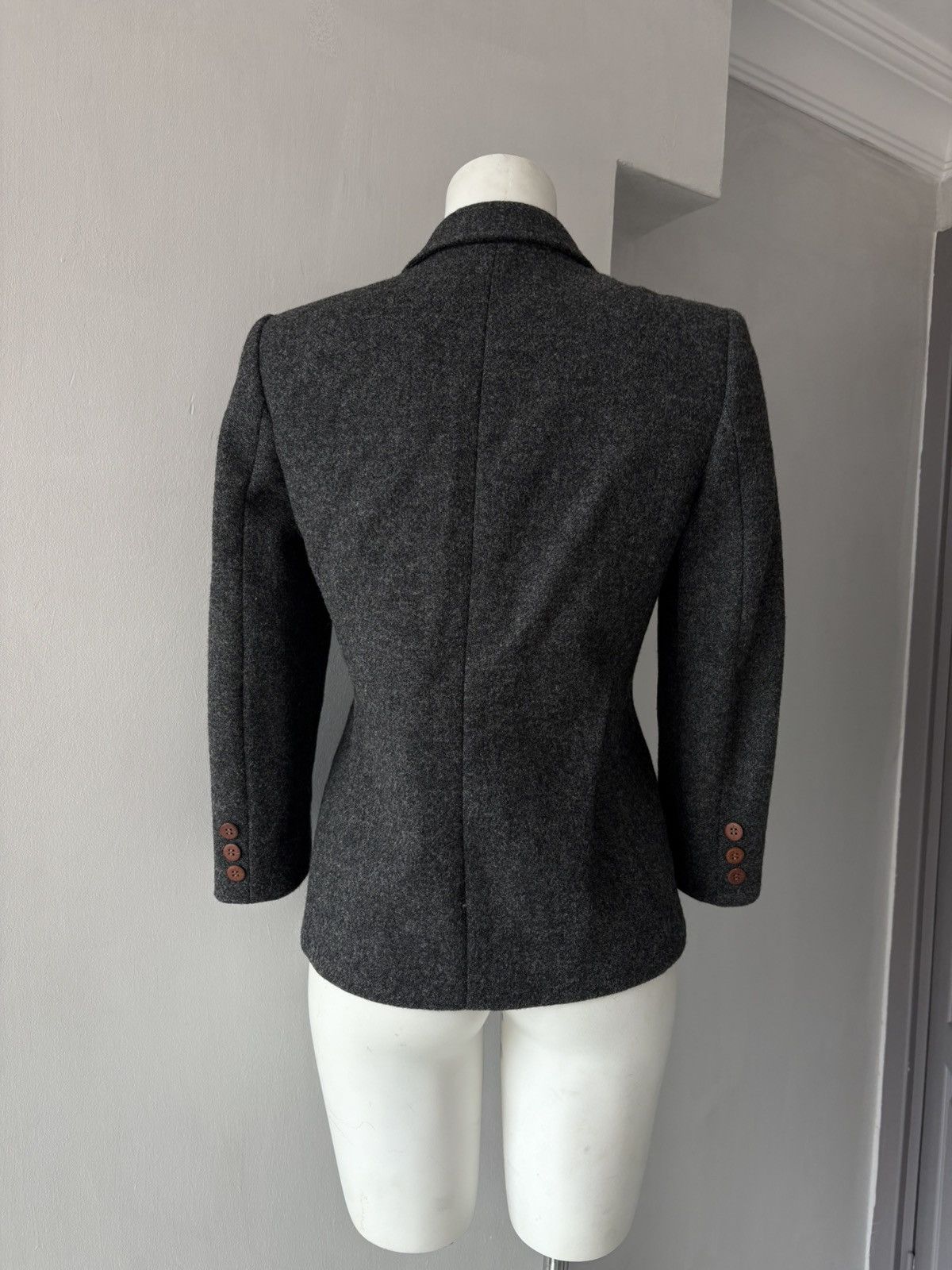 Elisabetta Franchi Elizabeth Ascot wool blazer Size S / US 4 / IT 40 - 5 Thumbnail